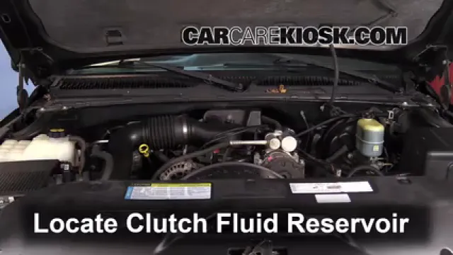 2000 Chevrolet Silverado 1500 4.3L V6 Standard Cab Pickup (2 Door) Liquide de transmission Vérifier le niveau de liquide